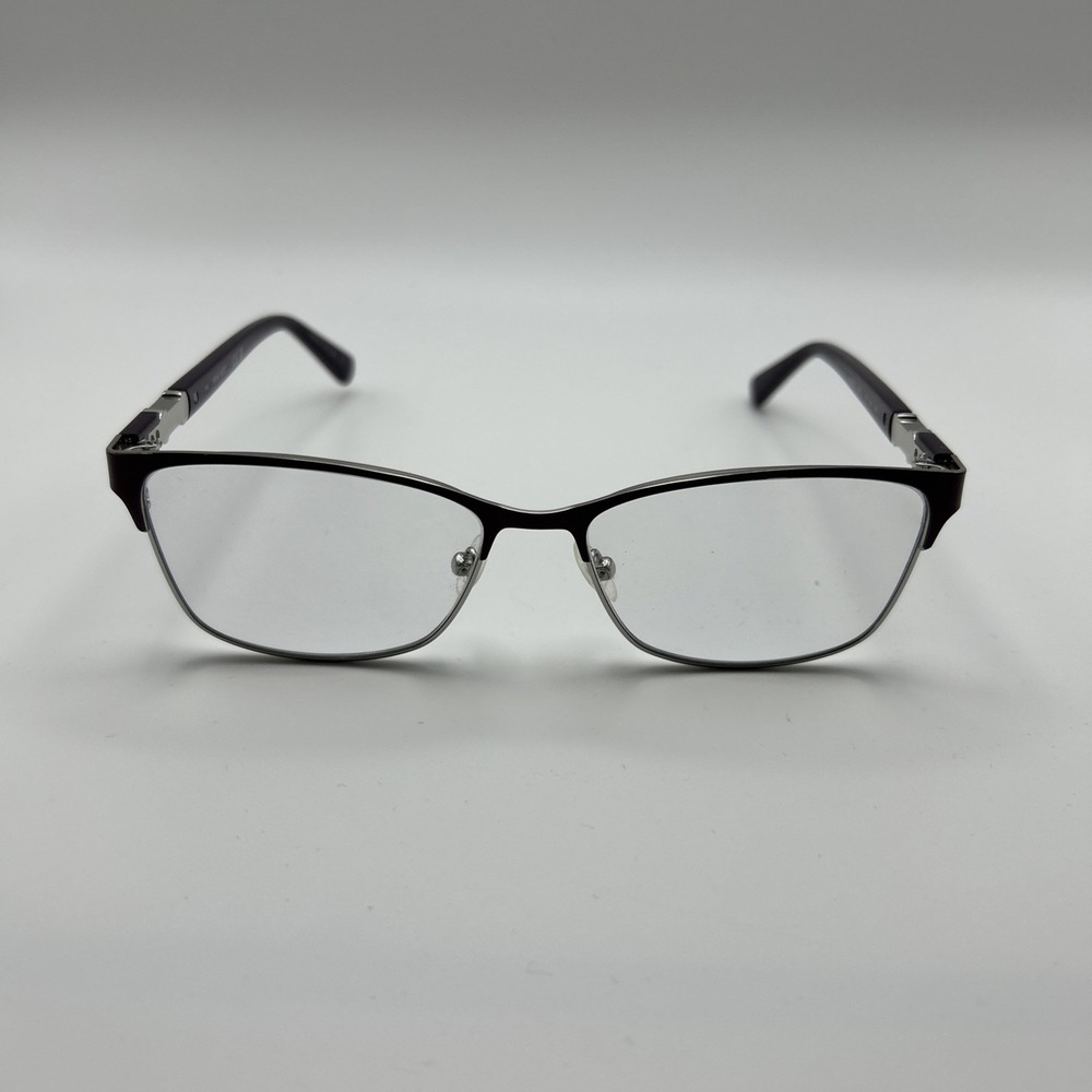 Nine West Nw8023‎ 001 Purple Rectangle Eyeglasses Frames 57-16-140